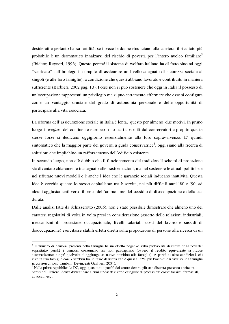 Anteprima della tesi: Reddito minimo di inserimento un'occasione mancata, Pagina 2