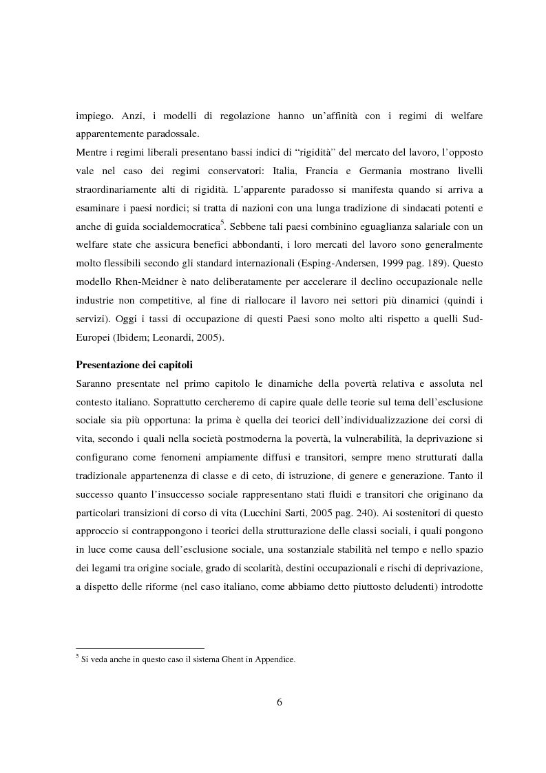 Anteprima della tesi: Reddito minimo di inserimento un'occasione mancata, Pagina 3