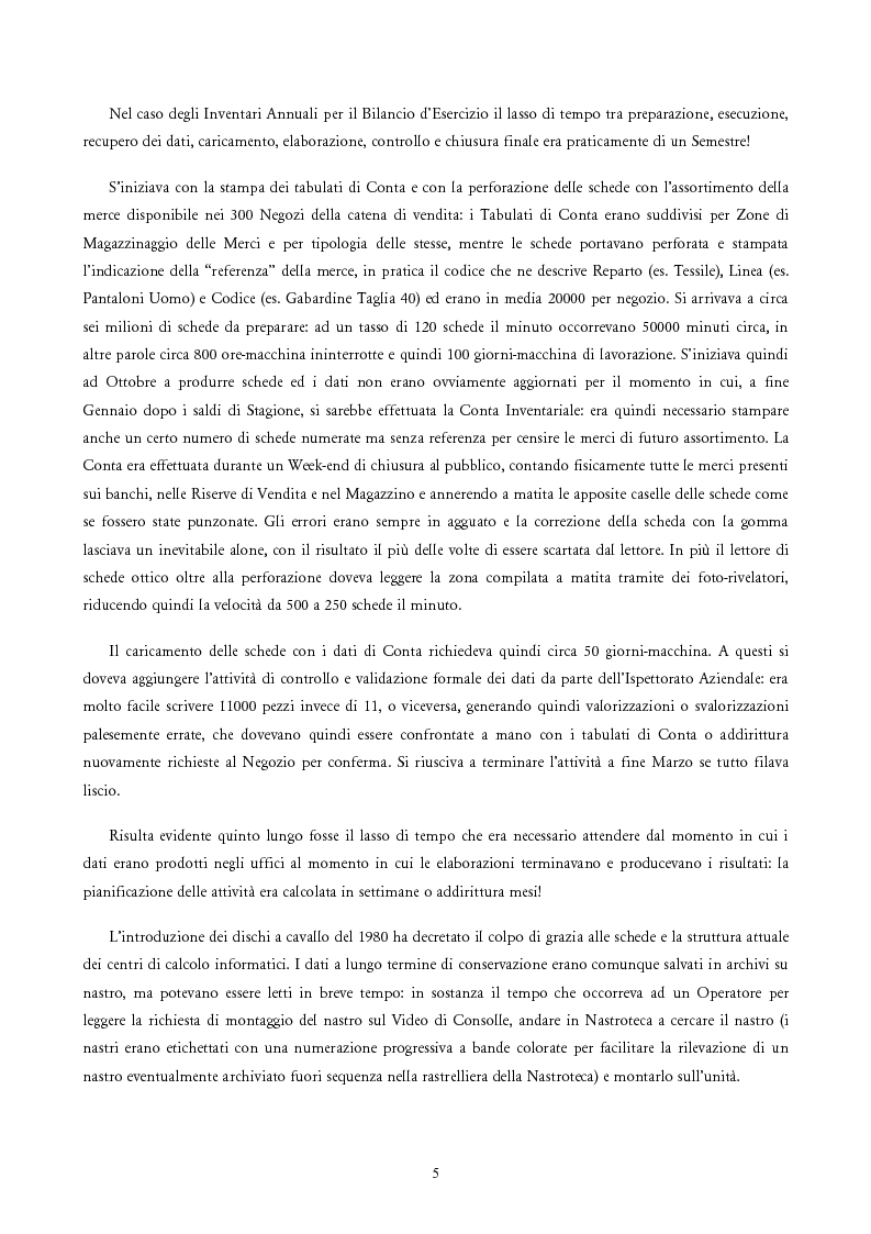 Anteprima della tesi: Analisi e Progetto di un Ambiente Integrato per la Schedulazione di Elaborazioni Orientato alla gestione dei Sistemi Informativi di una Azienda Commerciale, Pagina 3