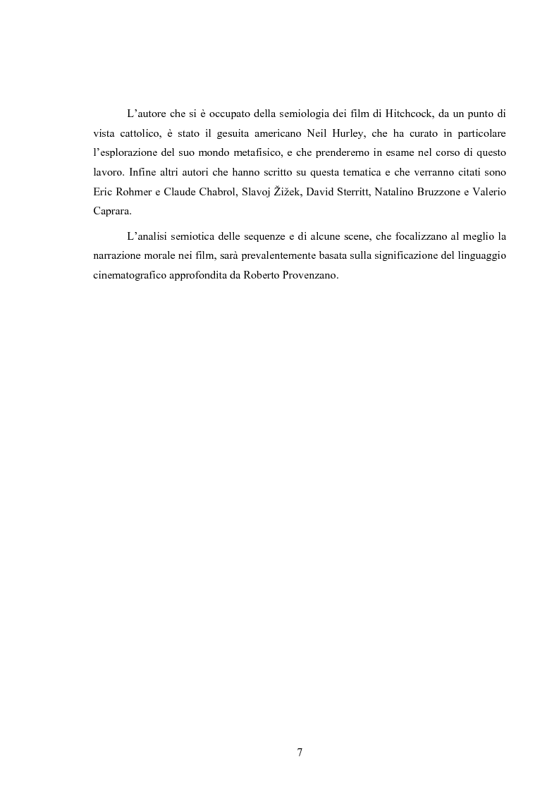 Anteprima della tesi: L'immagine della morale nei film di Alfred Hitchcock, Pagina 3