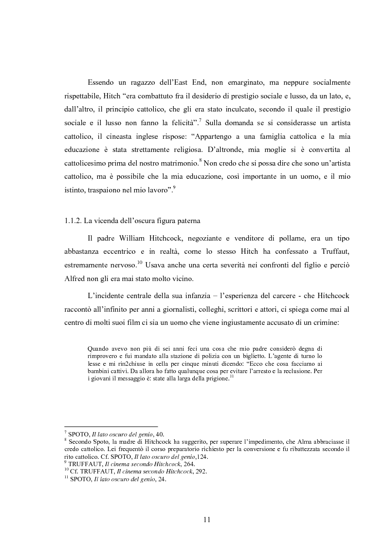 Anteprima della tesi: L'immagine della morale nei film di Alfred Hitchcock, Pagina 7