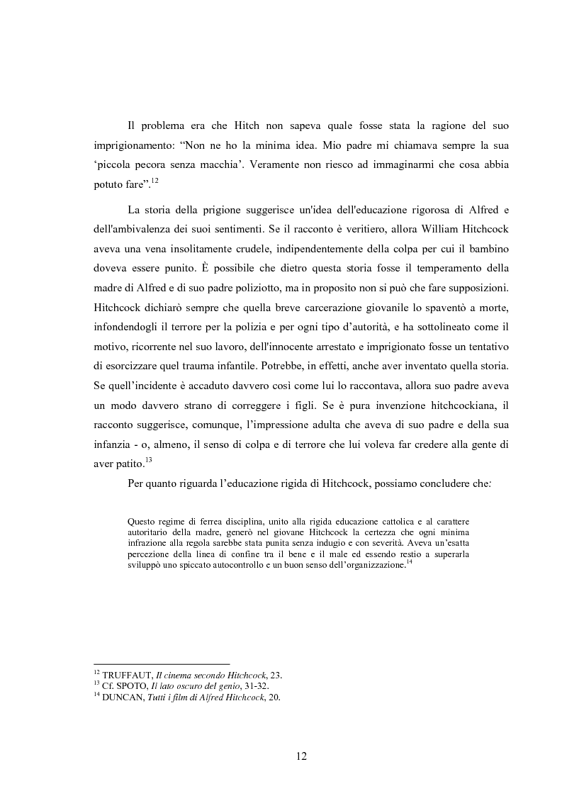 Anteprima della tesi: L'immagine della morale nei film di Alfred Hitchcock, Pagina 8