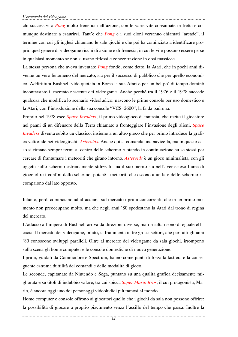 Anteprima della tesi: L'economia dei videogame, Pagina 6