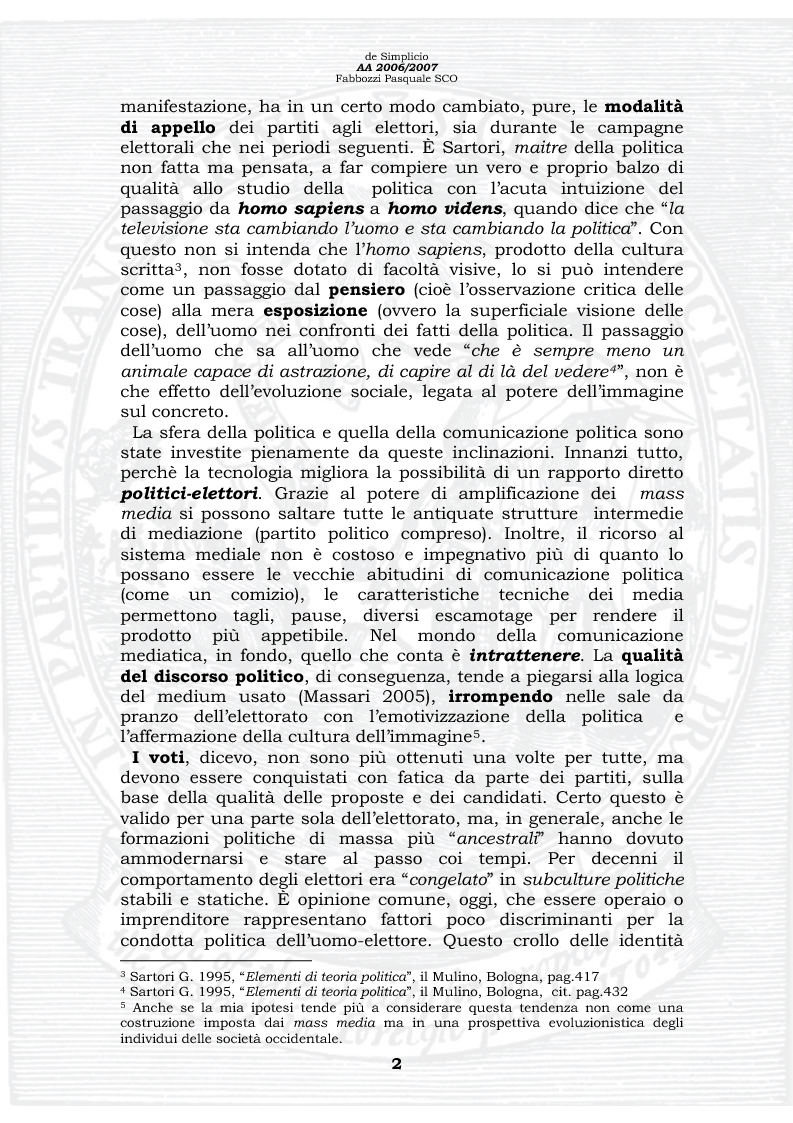 Anteprima della tesi: De Simplicio. Ovvero sull'arrendevolezza dell'intelligenza umana, Pagina 2