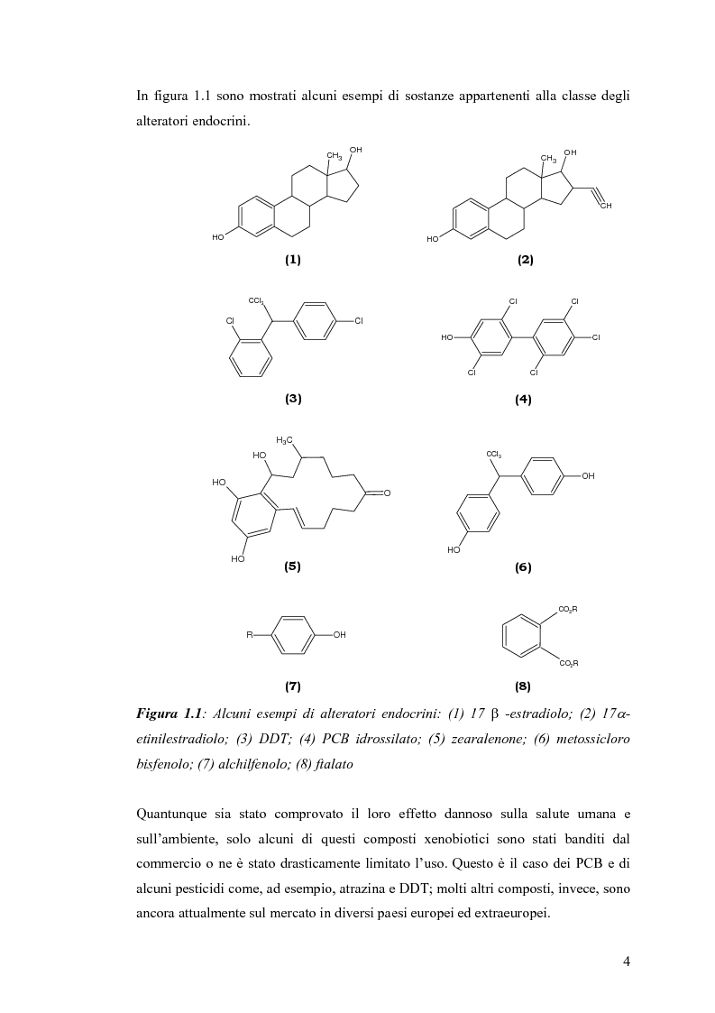 Anteprima della tesi: Interazione tra un alteratore endocrino riconosciuto, il nonilfenolo, e la comunità microbica di un refluo urbano., Pagina 4
