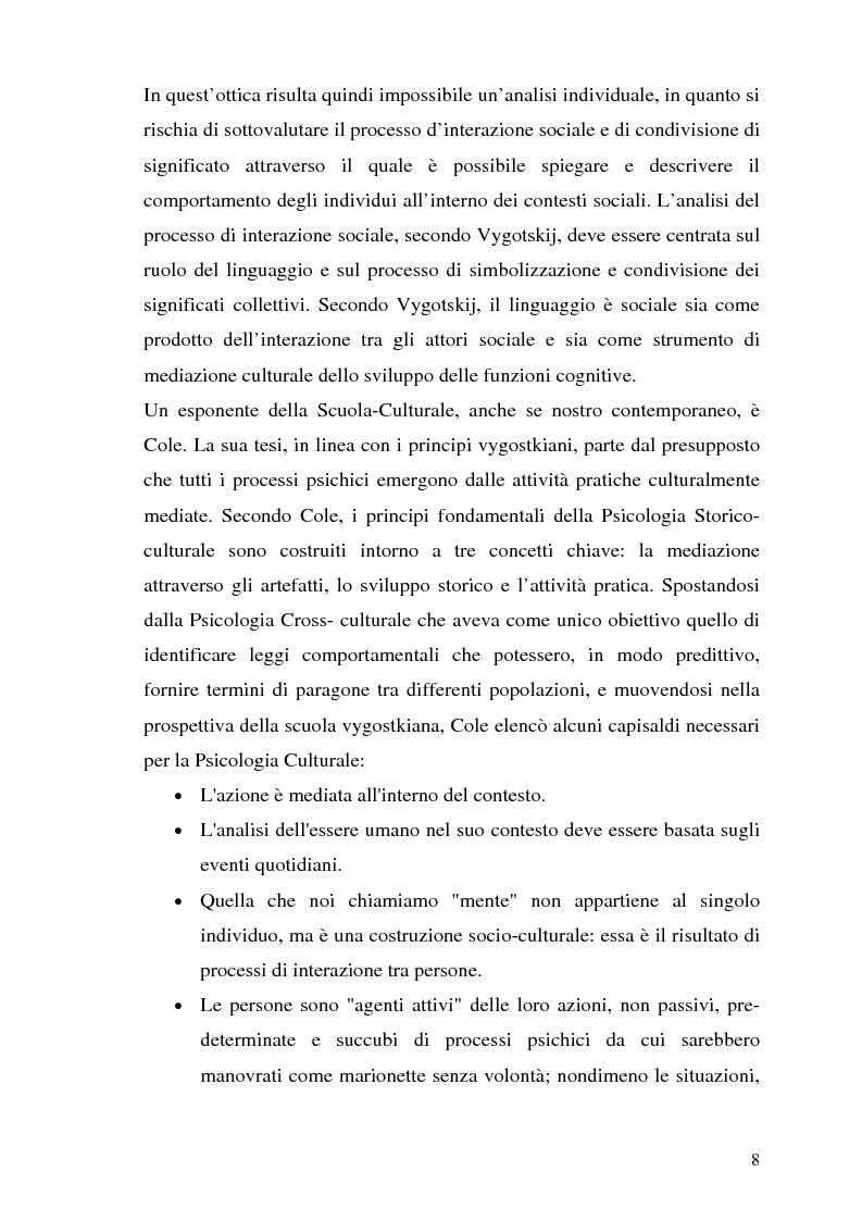 Anteprima della tesi: Etnografia organizzativa: analisi del processo decisionale in un servizio pubblico., Pagina 5