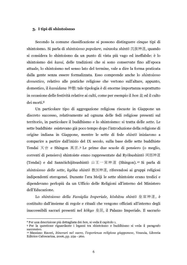 Anteprima della tesi: Lo shintoismo ieri e oggi, Pagina 6