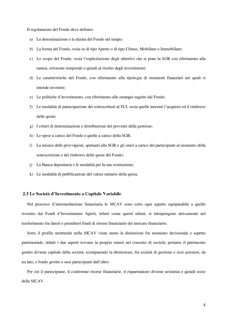 Anteprima della tesi: Gli Intermediari Finanziari: La Banca, Pagina 4