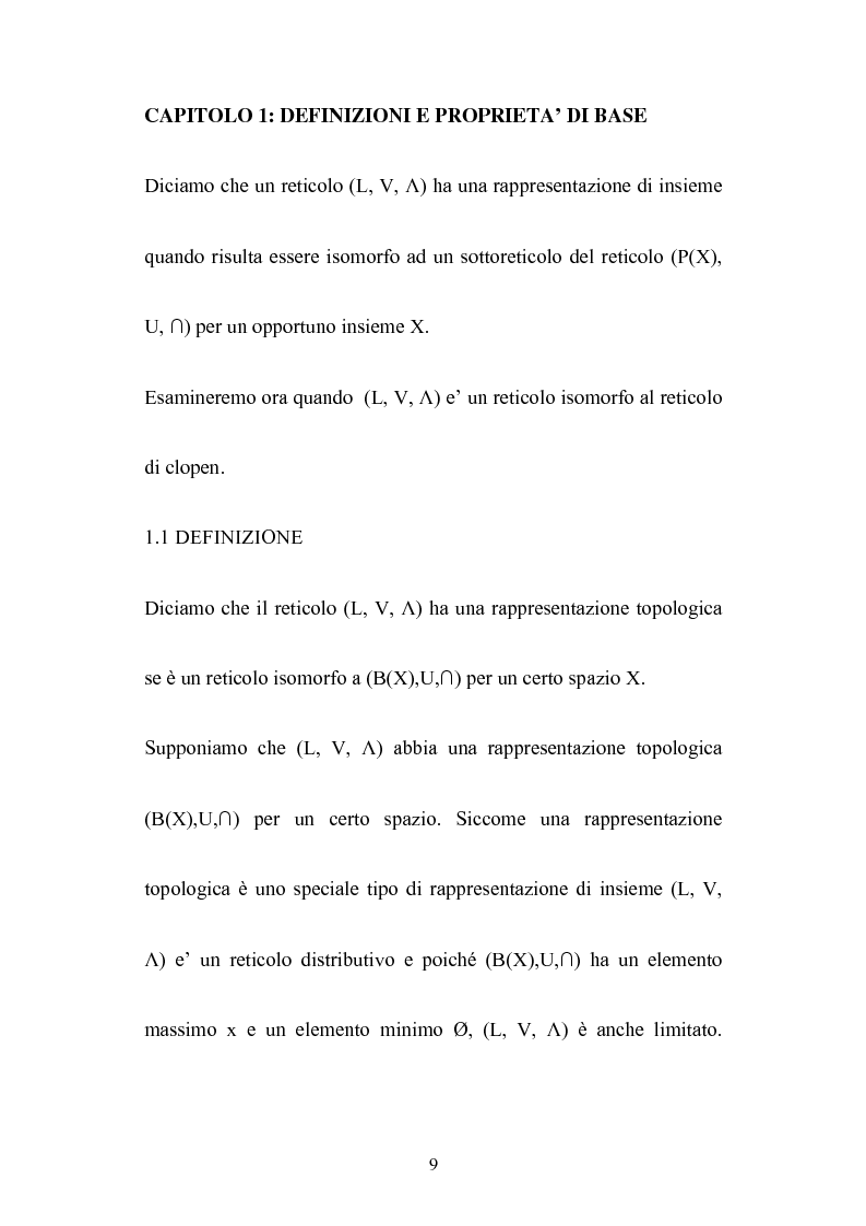 Anteprima della tesi: Le algebre booleane, Pagina 9