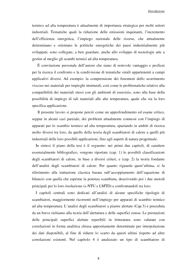 Anteprima della tesi: Modelli per l'analisi di scambiatori di calore ad alta temperatura, Pagina 5