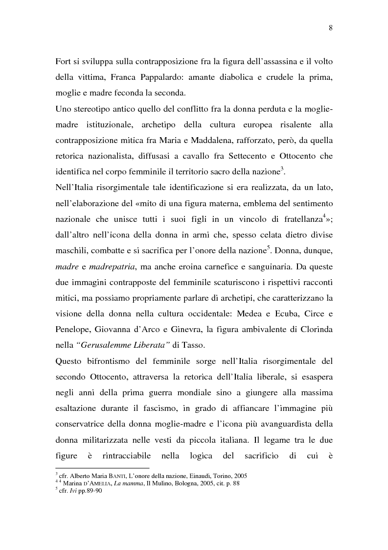 Anteprima della tesi: Rina Fort e il massacro di via san Gregorio: donne e violenza nell'Italia del dopoguerra, Pagina 4