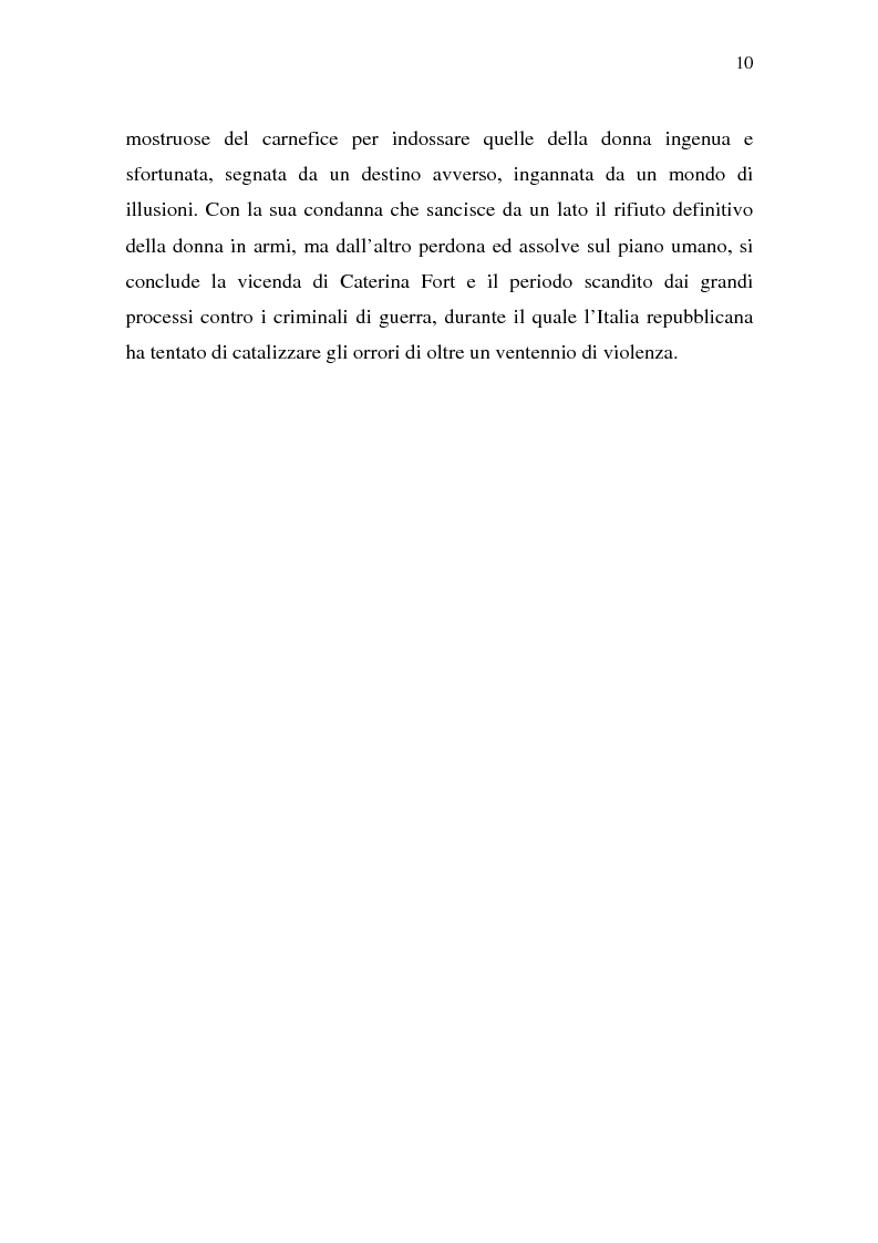 Anteprima della tesi: Rina Fort e il massacro di via san Gregorio: donne e violenza nell'Italia del dopoguerra, Pagina 6