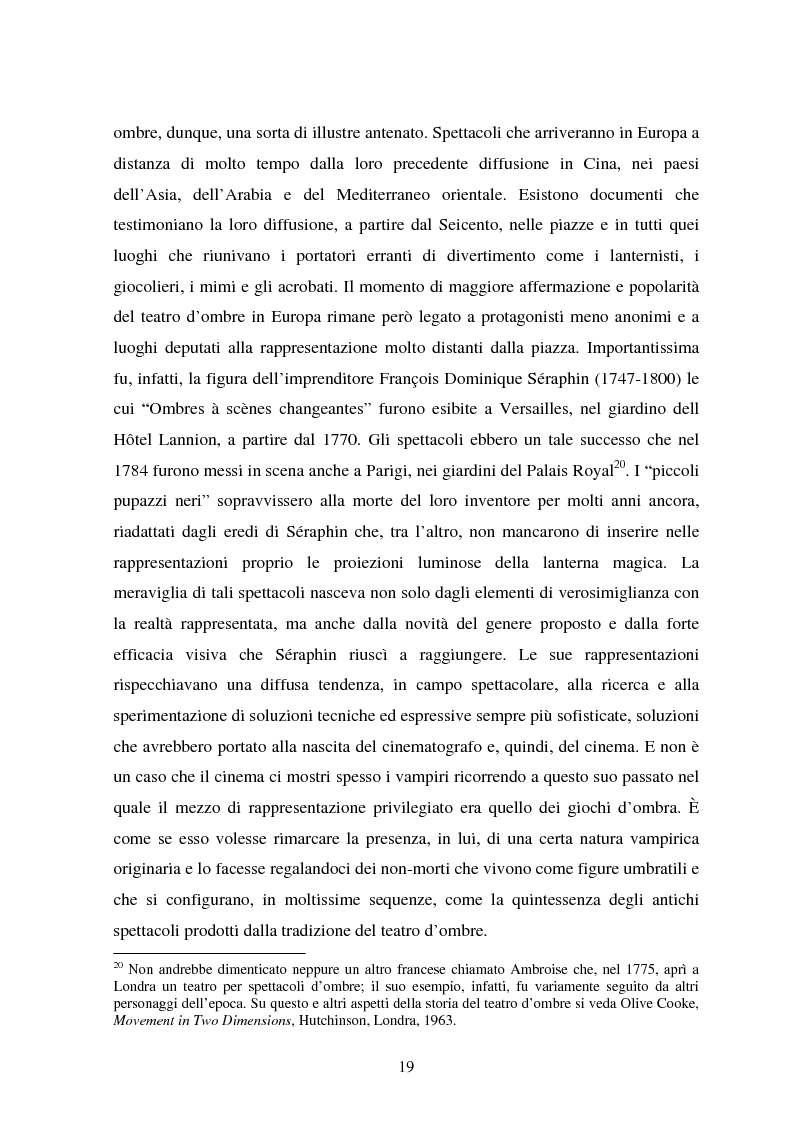 Estratto dalla tesi: La condizione vampirica del cinema