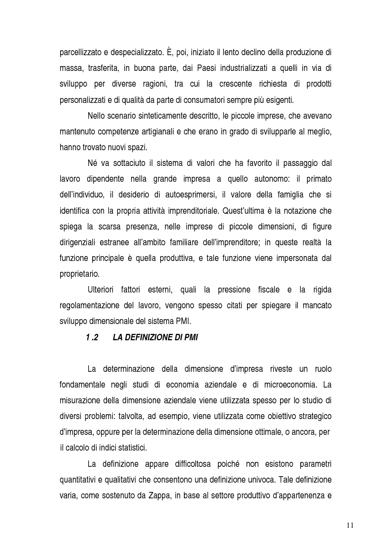 Anteprima della tesi: Basilea 2, rischi e opportunità per l'imprese italiane. Il contributo positivo della riforma societaria., Pagina 6