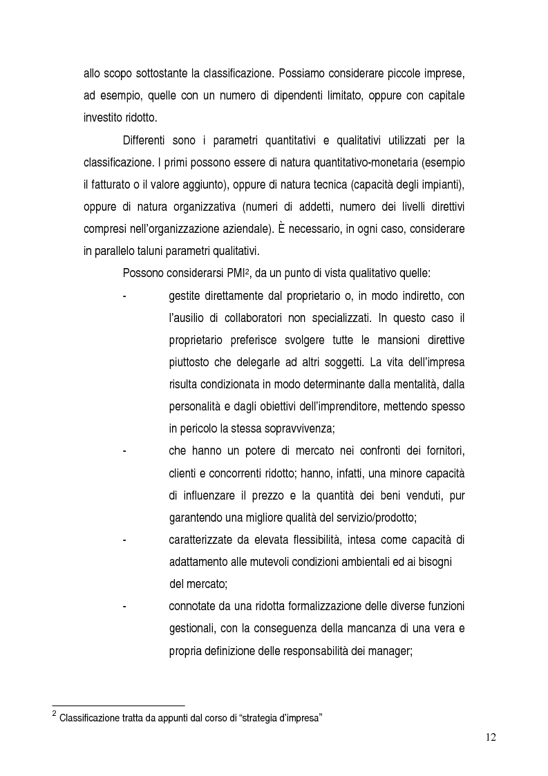 Anteprima della tesi: Basilea 2, rischi e opportunità per l'imprese italiane. Il contributo positivo della riforma societaria., Pagina 7