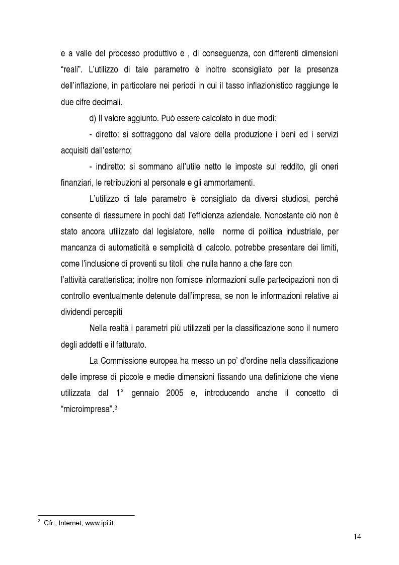 Anteprima della tesi: Basilea 2, rischi e opportunità per l'imprese italiane. Il contributo positivo della riforma societaria., Pagina 9