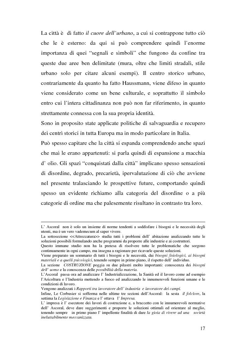 Anteprima della tesi: Tra città e periferia nel postmoderno, analisi di alcuni aspetti innovativi, Pagina 13