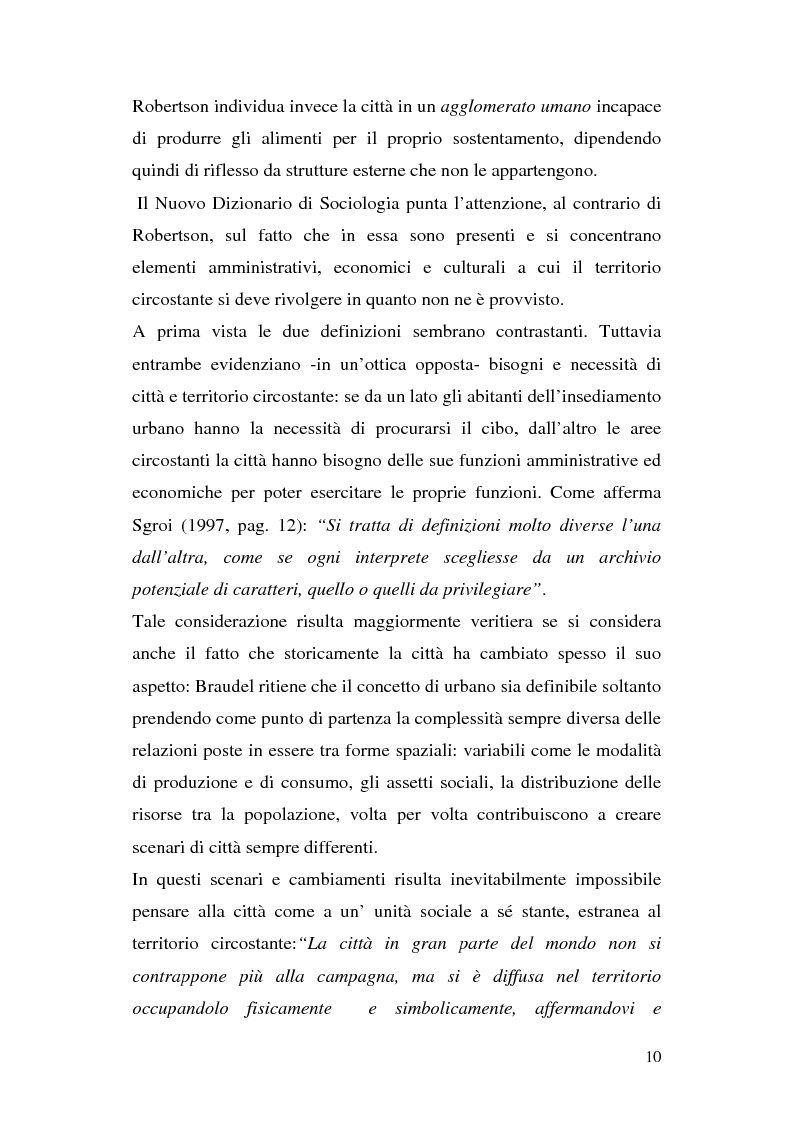 Anteprima della tesi: Tra città e periferia nel postmoderno, analisi di alcuni aspetti innovativi, Pagina 6