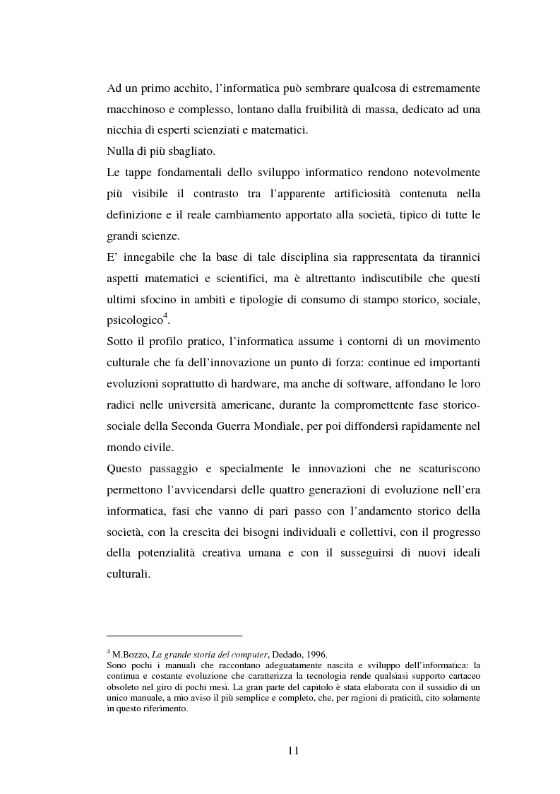 Anteprima della tesi: Aspetti psicologici del processo di brand building nel campo informatico. Il caso Mac., Pagina 7