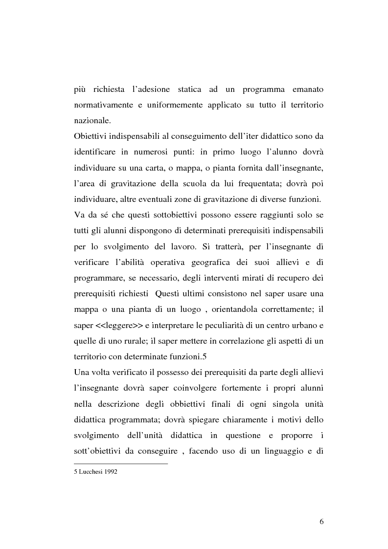 Anteprima della tesi: L'apprendimento dei concetti topologici nella scuola dell'infanzia, Pagina 6
