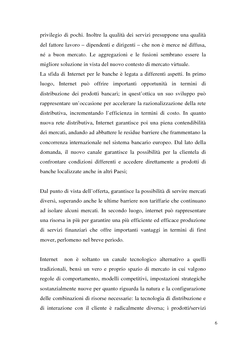 Anteprima della tesi: Il bilancio di esercizio della banca on-line, Pagina 3