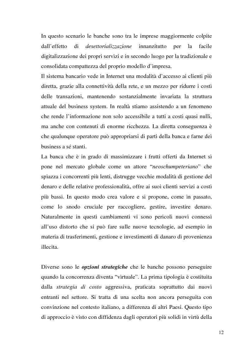 Anteprima della tesi: Il bilancio di esercizio della banca on-line, Pagina 9