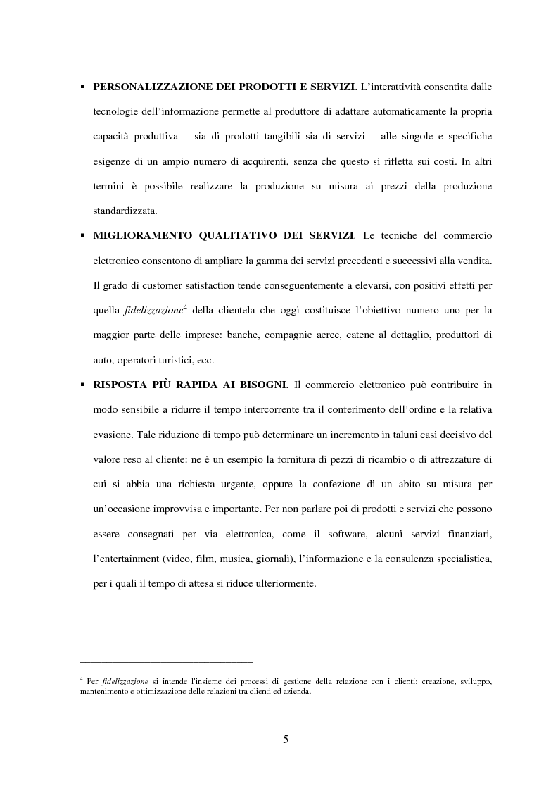 Anteprima della tesi: Il turismo on line: dalla nascita del commercio elettronico ai nuovi fenomeni di consumo turistico, Pagina 8