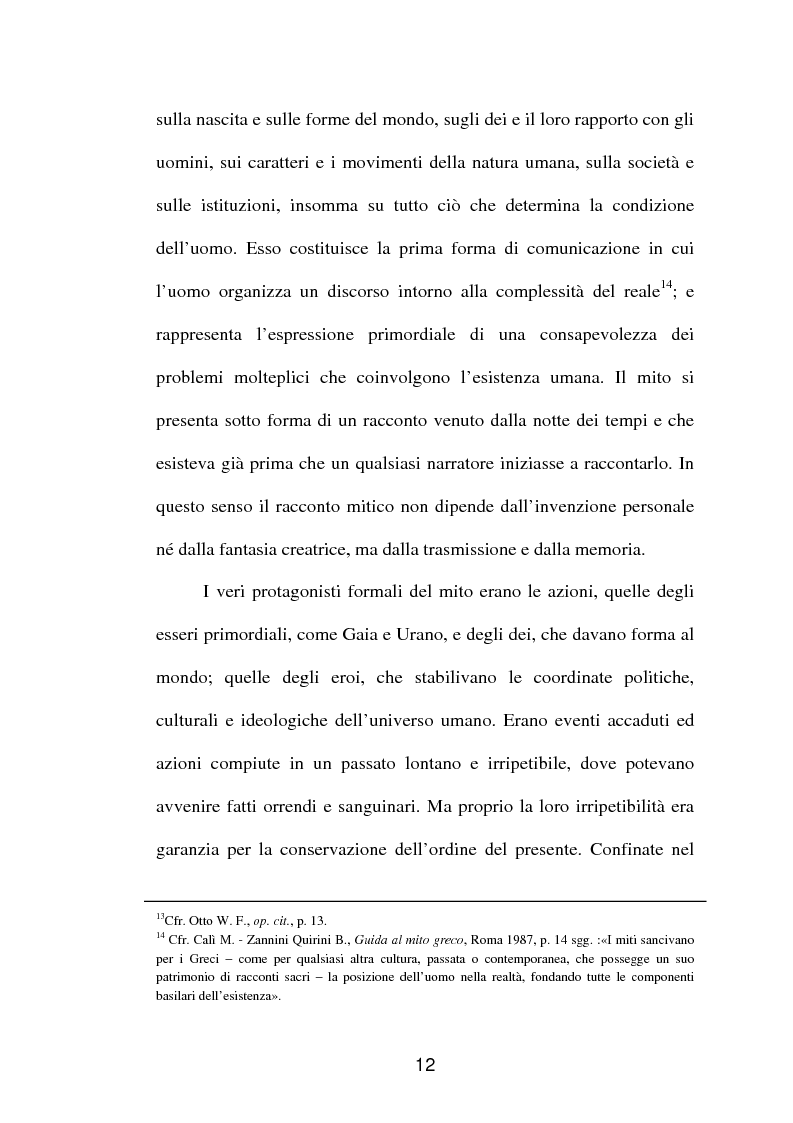Anteprima della tesi: La fortuna del mito di Orfeo ed Euridice, Pagina 10