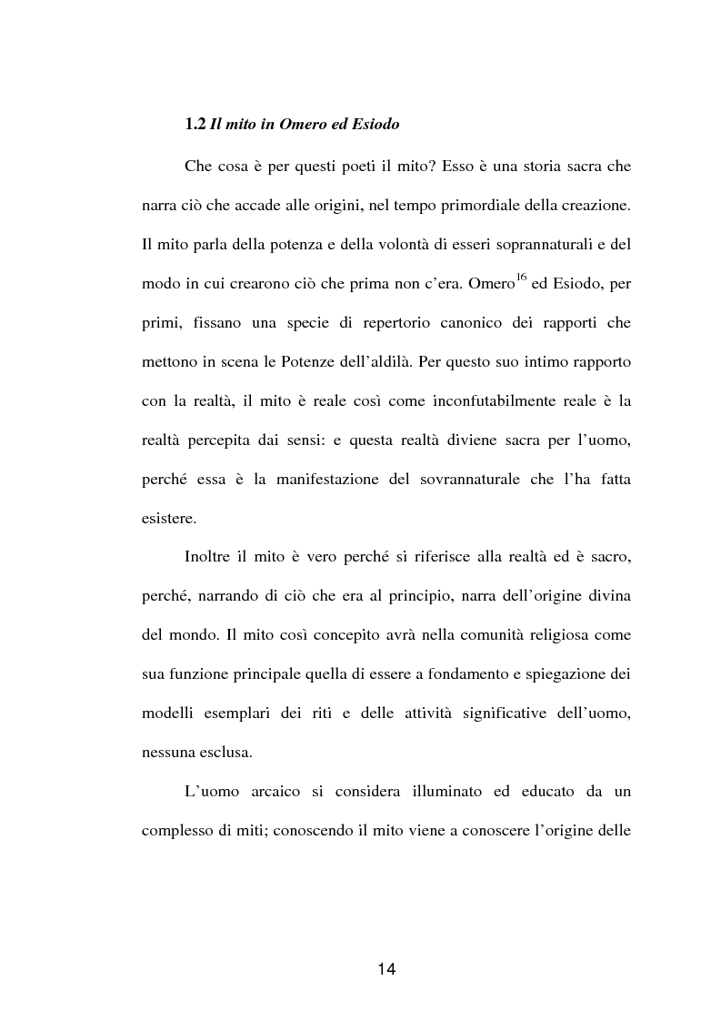 Anteprima della tesi: La fortuna del mito di Orfeo ed Euridice, Pagina 12