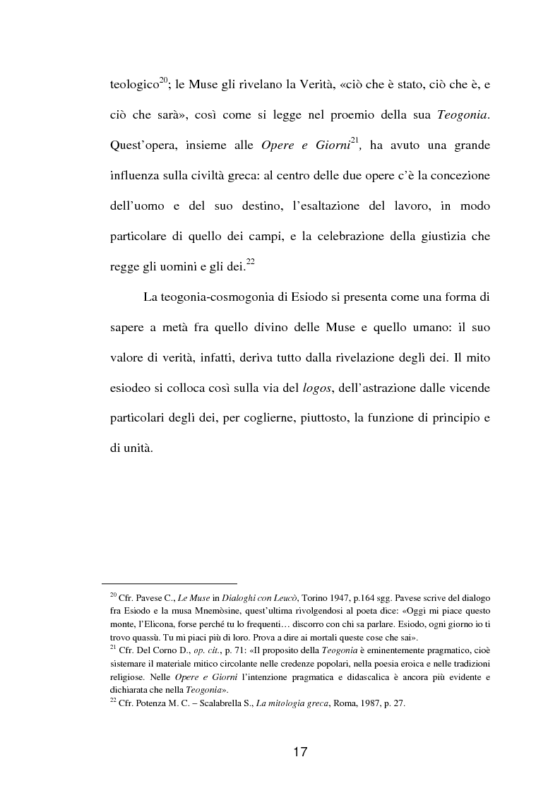 Anteprima della tesi: La fortuna del mito di Orfeo ed Euridice, Pagina 15