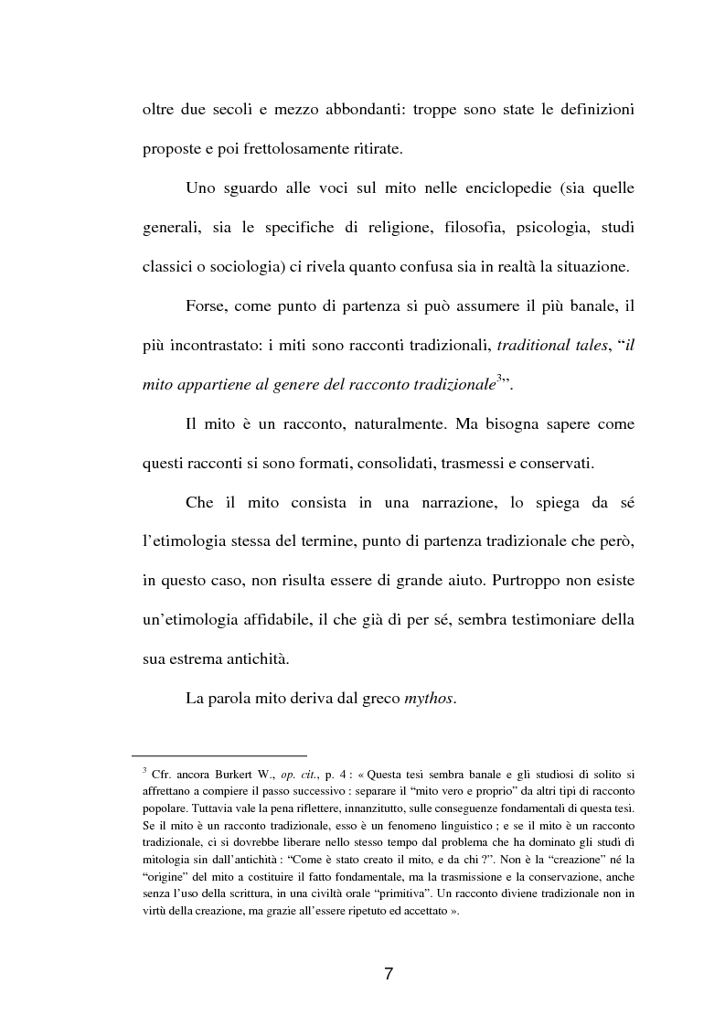Anteprima della tesi: La fortuna del mito di Orfeo ed Euridice, Pagina 5