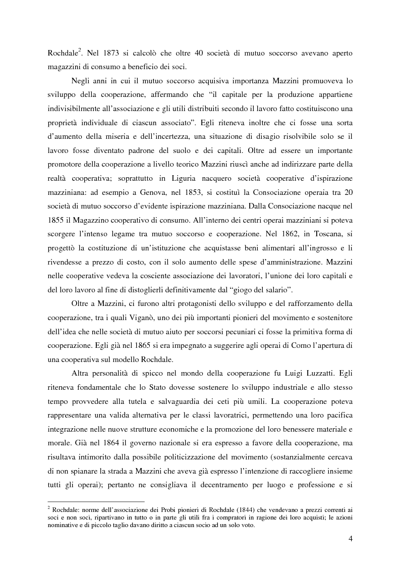 Anteprima della tesi: Lo sviluppo della cooperazione di consumo in Carnia nei primi decenni del '900: il caso COOPCA, Pagina 2