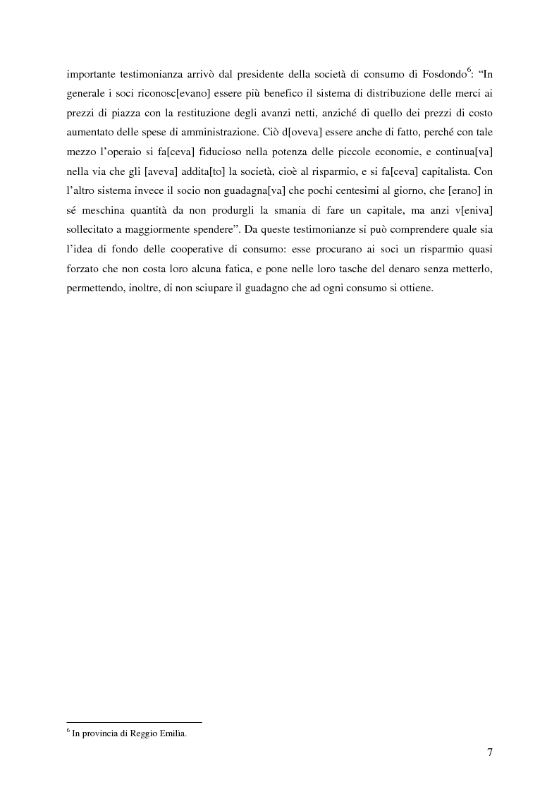 Anteprima della tesi: Lo sviluppo della cooperazione di consumo in Carnia nei primi decenni del '900: il caso COOPCA, Pagina 5