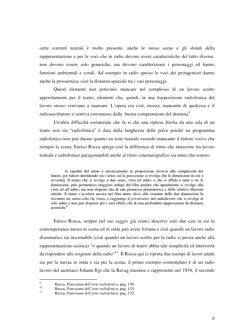 Anteprima della tesi: Radiodramma: origini del genere e la sua evoluzione alla RAI, Pagina 6