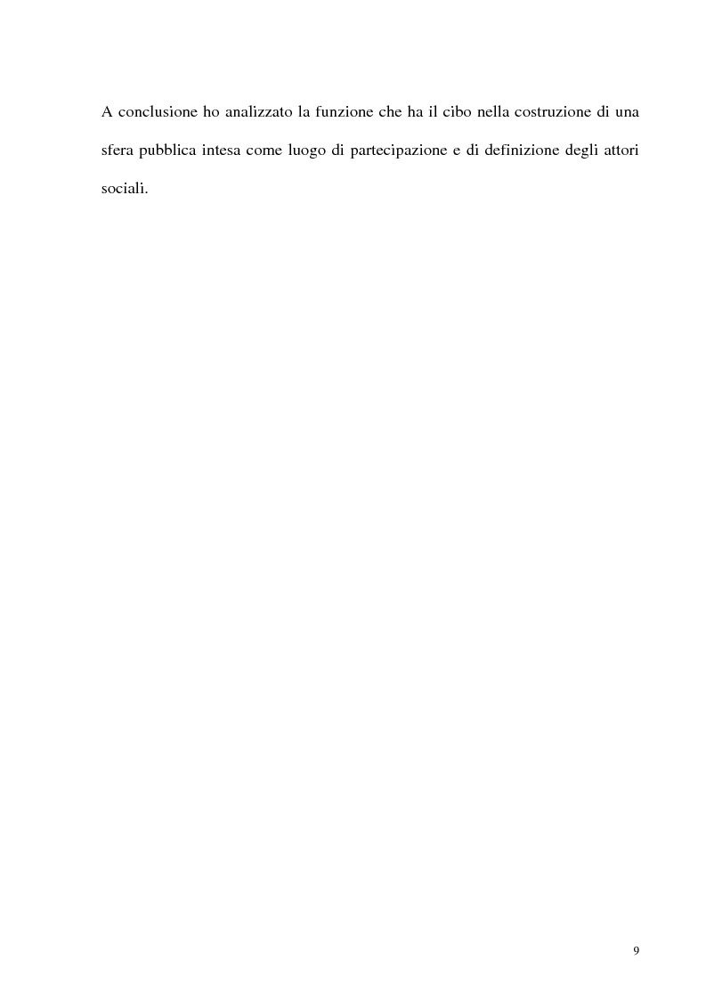 Anteprima della tesi: Le frontiere culturali del cibo, Pagina 4