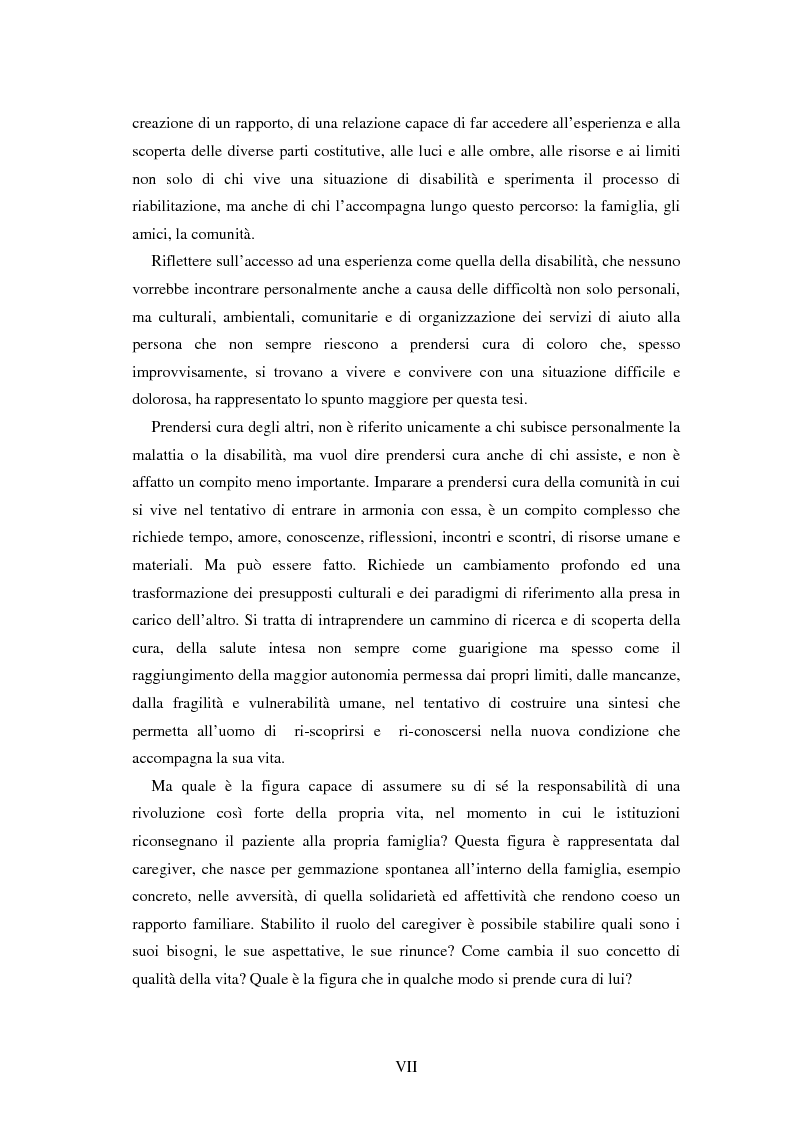 Anteprima della tesi: Valutazione del carico assistenziale del caregiver in relazione all’alterata cura di sé e deficit della comunicazione in pazienti affetti da afasia assistiti in regime domiciliare, Pagina 2
