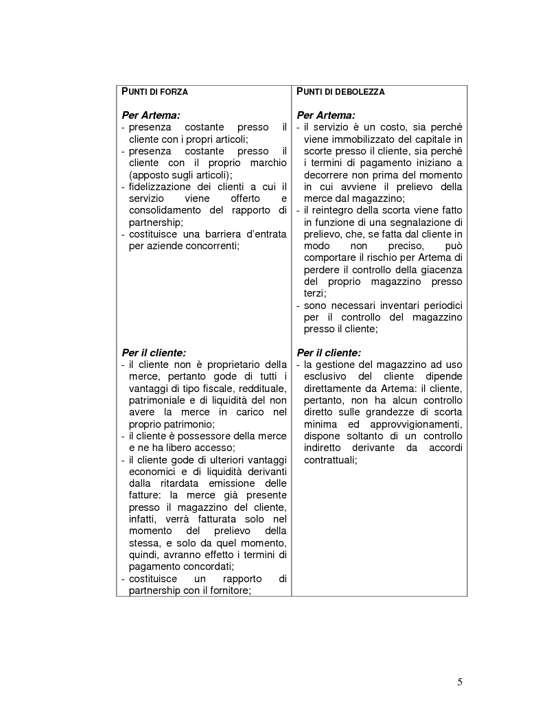 Anteprima della tesi: La Logistica per il Marketing - Studio per la progettazione di un servizio strategico: realizzazione di magazzini di proprietà dell'azienda fornitrice ubicati presso i locali dell'azienda cliente, Pagina 2
