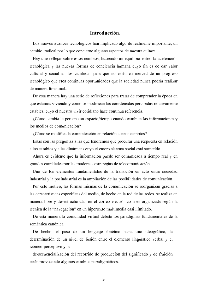 Anteprima della tesi: Internet: las nuevas fronteras de la comunicaciòn, Pagina 1