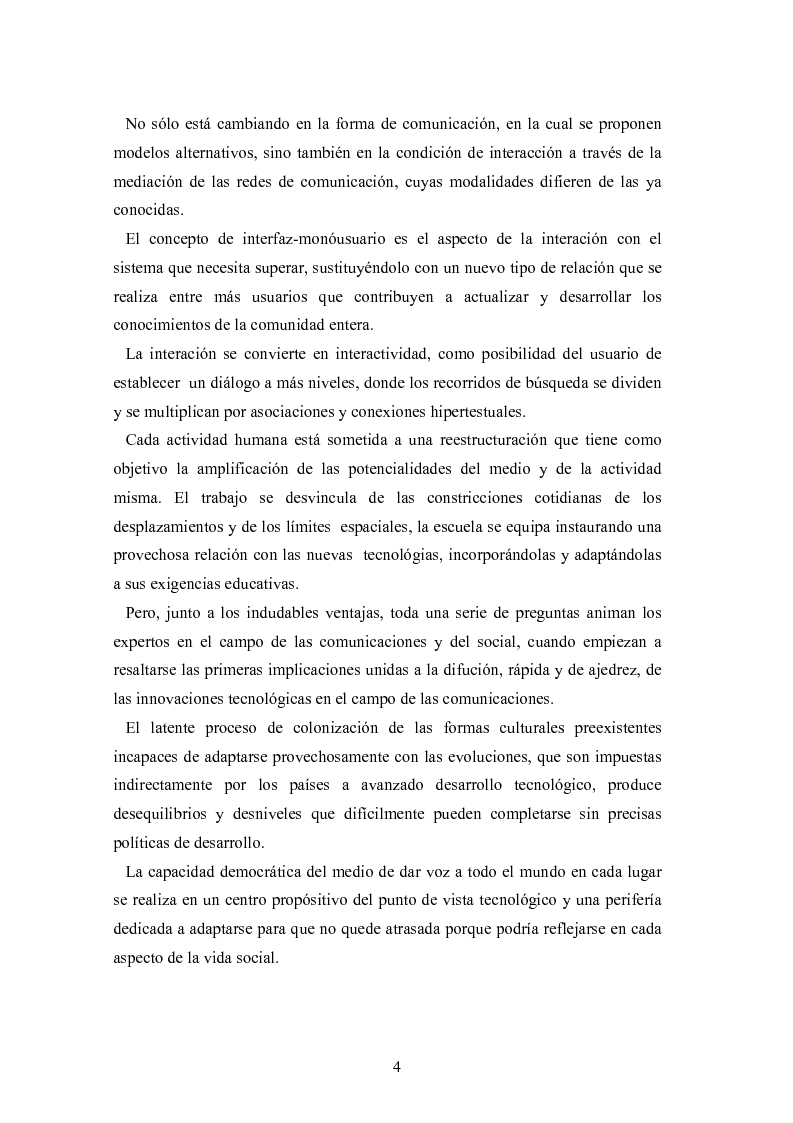 Anteprima della tesi: Internet: las nuevas fronteras de la comunicaciòn, Pagina 2