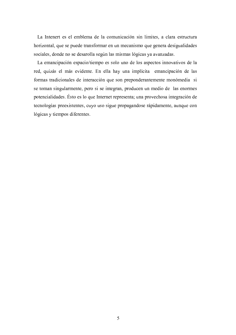 Anteprima della tesi: Internet: las nuevas fronteras de la comunicaciòn, Pagina 3