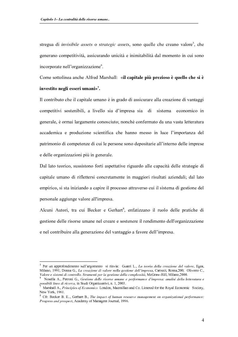 Anteprima della tesi: La valutazione delle performance delle risorse umane: il caso Indesit Company, Pagina 7