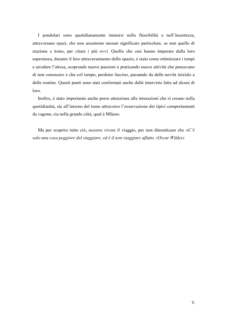 Anteprima della tesi: L'arte del viaggiare: l'etnografia del pendolare, Pagina 3