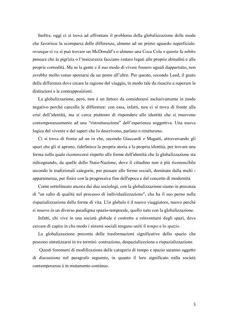 Anteprima della tesi: L'arte del viaggiare: l'etnografia del pendolare, Pagina 6