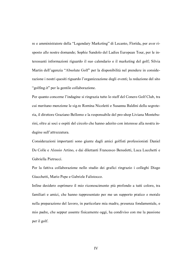 Anteprima della tesi: Il marketing dello sport: il caso del golf, Pagina 4