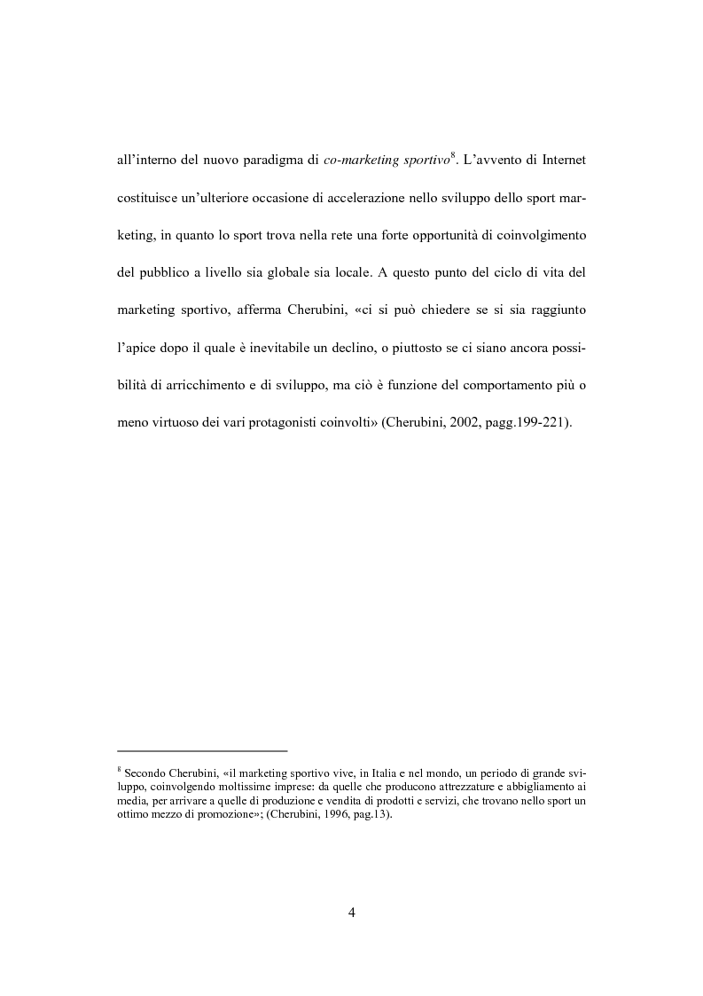Anteprima della tesi: Il marketing dello sport: il caso del golf, Pagina 8