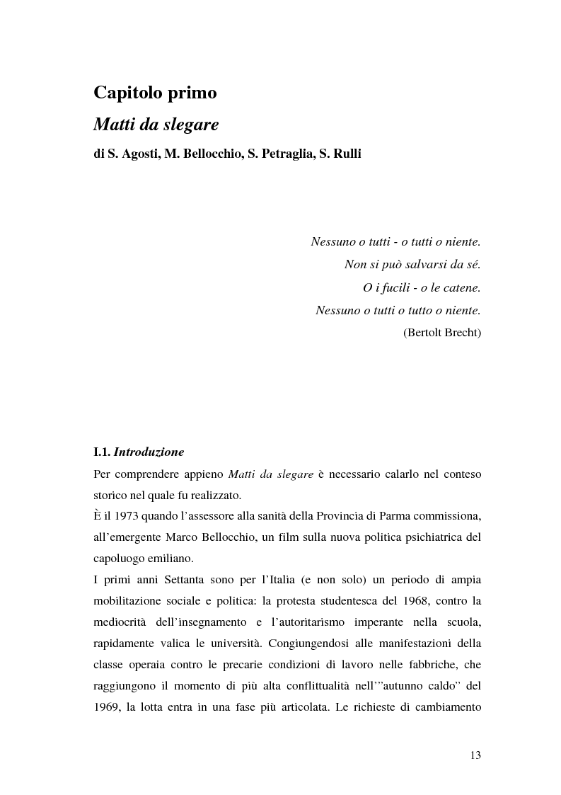 Anteprima della tesi: Oltre il dolore, oltre la pena. Cinema e handicap, quattro diversi sguardi d'autore, Pagina 10