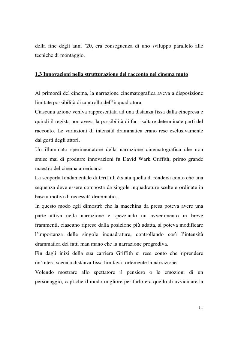 Anteprima della tesi: Montaggio e narrazione in Memento di Christopher Nolan e 21 Grammi di Alejando Gonzàlez Inarritu, Pagina 7