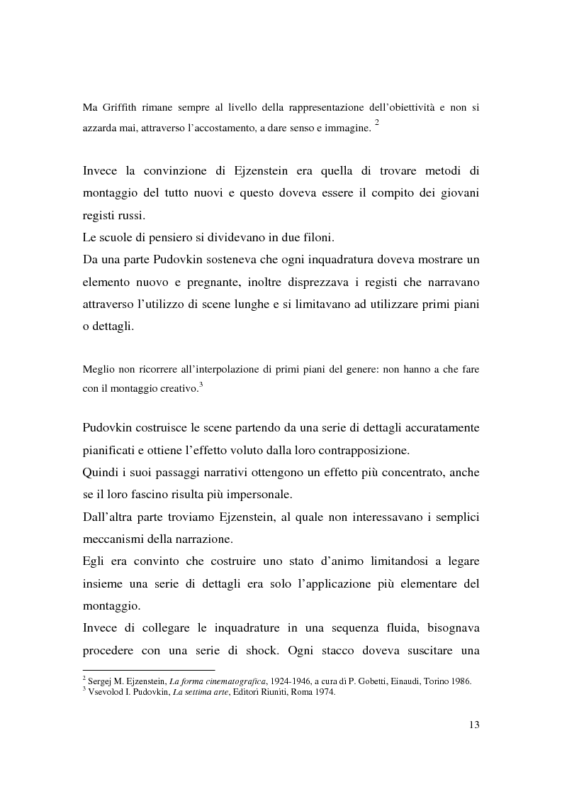 Anteprima della tesi: Montaggio e narrazione in Memento di Christopher Nolan e 21 Grammi di Alejando Gonzàlez Inarritu, Pagina 9