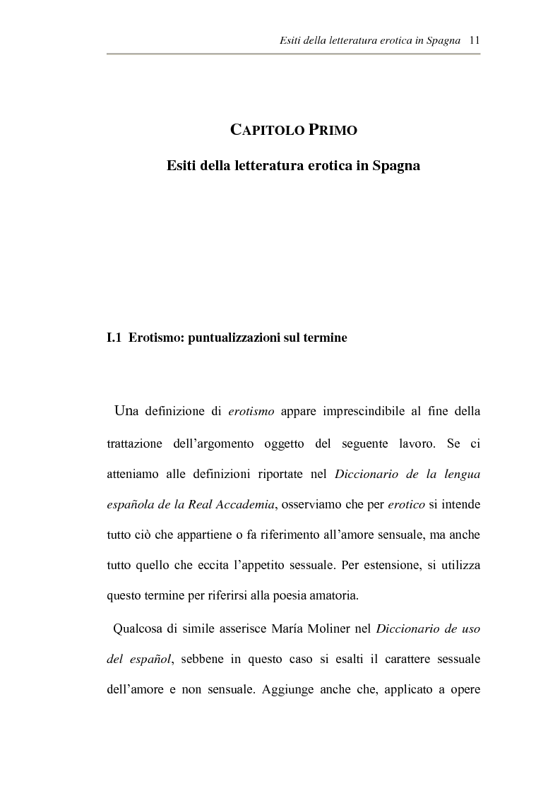 Anteprima della tesi: L'erotismo ne Las edades de Lulù di Almudena Grandes: storia di una regressione, Pagina 7