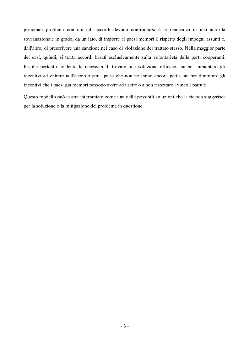 Anteprima della tesi: Un modello di analisi della partecipazione negli accordi cooperativi, Pagina 2